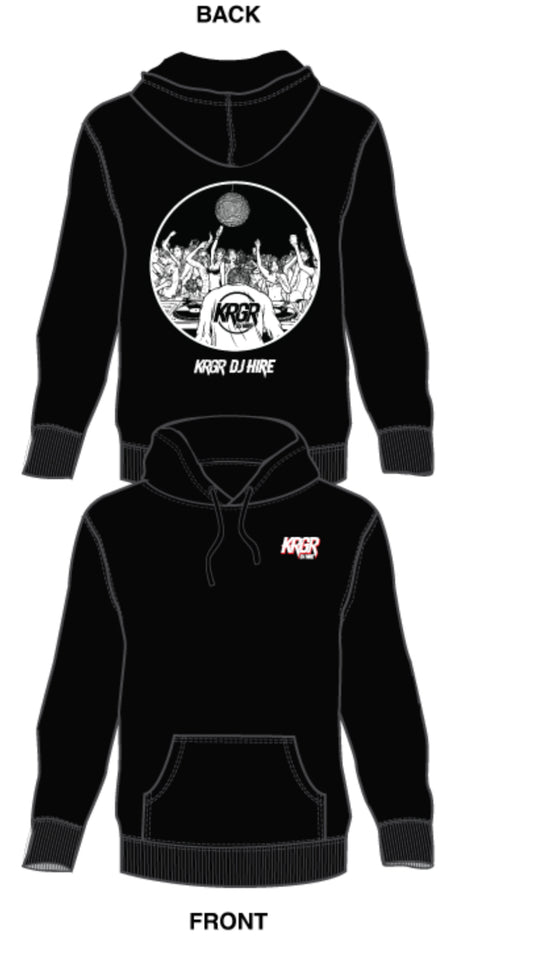 Krgr black hoodie